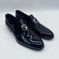 Gucci Shoes | Gucci Ed Patent Leather Moccasins | Color: Black | Size: 10