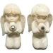 Trinx Ikira Praying Boy & Girl Angels Salt & Pepper Shaker Set Ceramic | 4 H x 3 W in | Wayfair 6DC9F86BF1114B08BE22BE823DB7EFDC