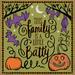 The Holiday Aisle® Halloween Expressions III Canvas in Black/Green | 12 H x 12 W x 1.25 D in | Wayfair 9683569B854D47D0B584CCC2ED0A39F9
