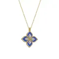 Venetian Princess 18K Yellow Gold, Lapis Lazuli & 0.15 TCW Diamond Pendant Necklace