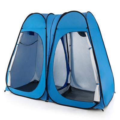 Costway Oversized Pop Up Shower Tent with Window F...