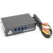 4 Way AV Switch - 4 Input 1 Output RCA Selector Switch for Composite Audio and Video - Switcher Box - Includes RCA