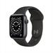 Pre-Owned - Apple Watch Series 6 GPS 40 mm Space Gray Aluminium Black Sport Band - Good