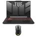 ASUS TUF Gaming A15 (2023) Gaming/Entertainment Laptop (AMD Ryzen 7 7735HS 8-Core 15.6in 144Hz Full HD (1920x1080) GeForce RTX 4050 Win 11 Pro) with TUF Gaming M3