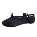 B91xZ Sneakers for Girls Toddler Shoes Children Shoes Dance Shoes Warm Dance Ballet Performance Indoor Shoes Yoga Dance Shoes Black Sizes 10.5