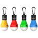 LED Tent Lantern Lamp Emergency Light Battery Powered Waterproof Portable Bulb for Hiking Fishing Camping Household Car Repairing (4 Pack)