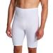 Men s Insta Slim MA2077 Athletic High Compression Base Layer Short (White XL)