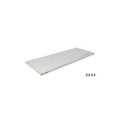 Zusatz-Fachboden für PROREGAL Fachbodenregal MULTIplus150 Stecksystem | BxT 130x50cm | Inkl. 4 Fachbodenträgern | Fachlast 150kg | Lichtgrau Image