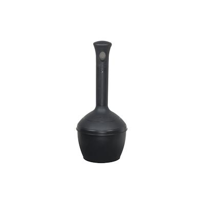 CHEFGASTRO Sicherheits-Standascher Elite aus Kunststoff | 15 Liter Innenbehälter, selbstlöschend | Schwarz Image