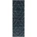 Balta US Inc Sienna Moroccan Diamond Area Rug 2 2 x 7 Runner - Dark Blue