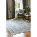 Westfield Home Sonoma Galveston Area Rug Grey 1 11 x 3 2 x 3 Entryway Kitchen Bathroom White Black Rectangle