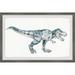 Marmont Hill Inc. Dino Terror Framed Painting Print 24 x 16