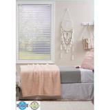 2-inch White Cordless Plantation Vinyl Blind (64-inches Long) 30 - 39 Inches 35.5W x 64L