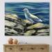 DESIGN ART Designart Seagull Birds By The Sea Nautical & Coastal Canvas Wall Art Print 40 in. wide x 30 in. high