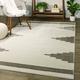 Balta Ulsrud Nordic Modern Geometric Plush Area Rug Cream 2 7 x 7 Runner 6 Runner 8 Runner Runner Indoor Brown Ivory