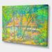 DESIGN ART Designart Cottage In Bright Woods Traditional Canvas Wall Art Print 32 In. wide X 24 In. high