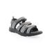 Women's Travelactiv Adventure Sandal by Propet in Light Grey (Size 10 N)