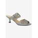 Wide Width Women's Francie Dress Shoes by J. Renee® in Silver (Size 8 W)