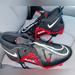 Nike Shoes | Men’s Nike Alpha Football Cleats | Color: Black/Red | Size: 9