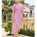 Lilly Pulitzer Dresses | Lilly Pulitzer M Anchorage Midi Dress In Amethyst Moms The Word | Color: Pink | Size: M
