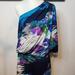 Jessica Simpson Dresses | Beautiful Off The Shoulder Dress | Color: Blue/Purple | Size: L