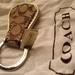 Coach Accessories | Coach Key Ring | Color: Gold/Tan | Size: Os