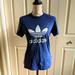 Adidas Tops | Adidas Blue T-Shirt | Color: Blue | Size: S