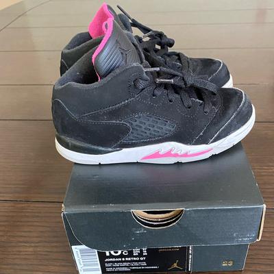 Nike Shoes | Air Jordan Retro 5 Retro Gt | Color: Black/Pink | Size: 10g