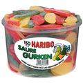 Haribo Sour Cucumbers Fruit Jelly jar, 4-Pack (4 x 1350g)