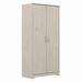 Bush Furniture Cabot Tall Kitchen Pantry Cabinet with Doors in Linen White Oak - Bush Furniture WC31199-Z