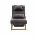 Latitude Run® Rocking Chair Wood/Solid Wood in Brown | 32.68 H x 22.83 W x 51.37 D in | Wayfair 7046D788295B45CDAD55625CA1902D0A