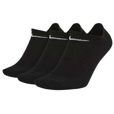 Nike Unisex Everyday Lightweight No-Show Training Socks (3Paar) schwarz