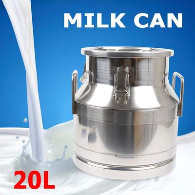 Stainless Steel Milk Can Bucket with Sealed Lid