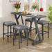 Counter Height 5-Piece Dining Set