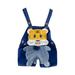 Baby Boy Toddlers Girls Jean Overalls Toddler Denim Outfit Summer Children Pants Cute Animal Jumpsuit Suspenders Shorts Child Clothing Streetwear Kids Dailywear Outwear