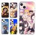 Demon Slayer Cartoon Soft Phonecase For iPhone 14 14Plus 7 8Plus 12 mini 11 12 13 14 Pro X XS