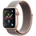 Pre-Owned Apple Watch Series 4 (GPS + LTE) 40mm Gold Aluminum Case & Pink Sand Sport Band (Refurbished - Good)