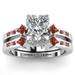 WQJNWEQ Luxury Shiny Jewelry Full Diamond Rings Wedding Bridal Rings Promise Rings Clearance Items