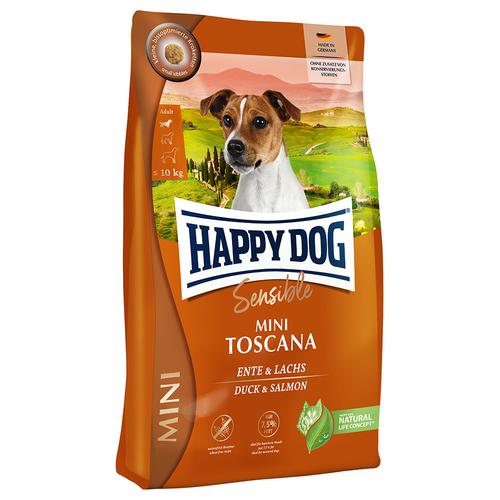2x 4kg Sensible Mini Toscana Happy Dog Hundefutter trocken