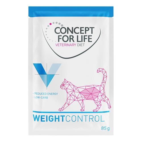 48x85g Weight Control Cats Concept for Life Veterinary Diet Katzenfutter nass