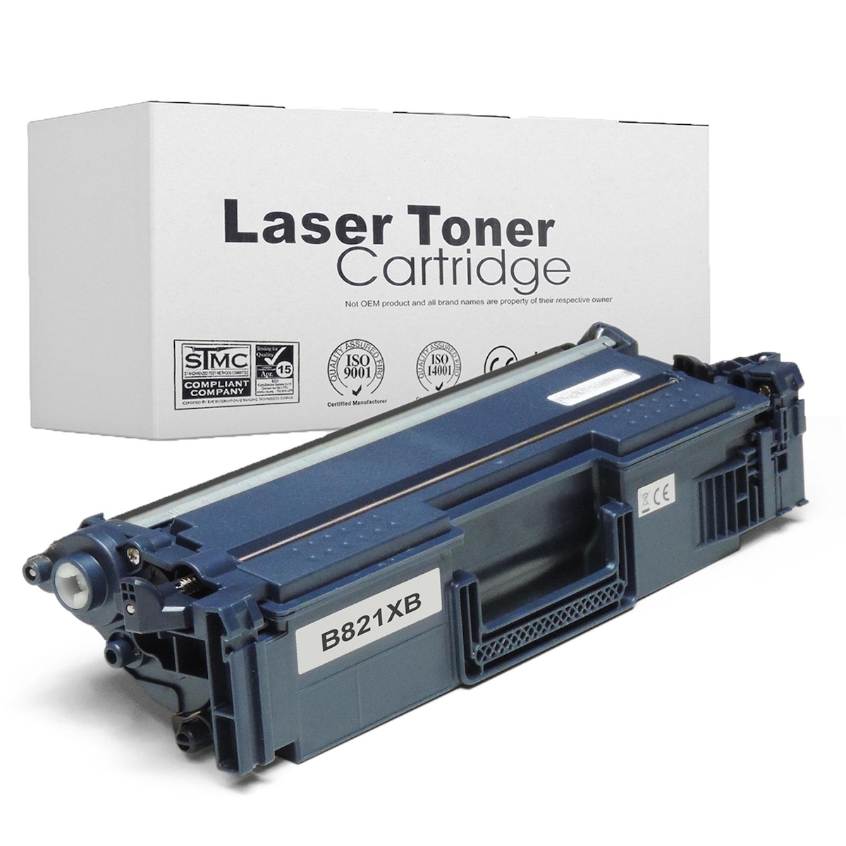 Kompatibel Brother TN-821 XL BK Schwarz Black Toner Patrone für 12000 Seiten von Gigao Image