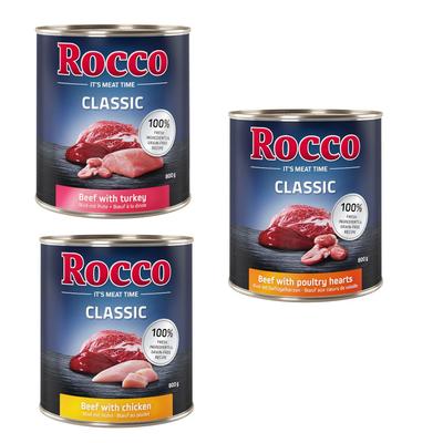 24x 800g Rocco Classic Mixpaket - Geflügel