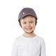 Ribcap Medical Helmet for Kids | Platin | Midi/Maxi 51-56 cm | Baseball Cap Style with Chin Strap | Padded Protective Helmet for Children | Epilepsy Seizure Helmet | Fashionable and No Stigma