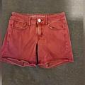 American Eagle Outfitters Shorts | Ladies American Eagle Outfitters Shorts, Burgundy Size 2 | Color: Red | Size: 2