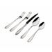 Wave Sandblasted 18/0 Stainless Steel 20 Piece Flatware Set, Service For 4