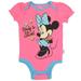 Disney One Pieces | Disney Minnie Mouse Ready To Shine Baby Girls Bodysuit 9m Brand New! | Color: Pink | Size: 9m