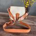 Dooney & Bourke Bags | Dooney & Bourke Vintage Crossbody/Shoulder Bag Cream And Brown Leather | Color: Cream/Tan | Size: Medium