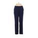 H&M Dress Pants - Super Low Rise: Blue Bottoms - Women's Size 2