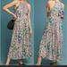 Anthropologie Dresses | New Anthropologie Allerton Maxi Dress Meadow Rue Xs Festival Boho Love Shack | Color: Green/Pink | Size: Xs