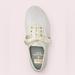 Kate Spade Shoes | Kate Spade Nwt Kids Girls Champion Cream Glitter Keds Multiple Sizes Available | Color: Cream/White | Size: Various